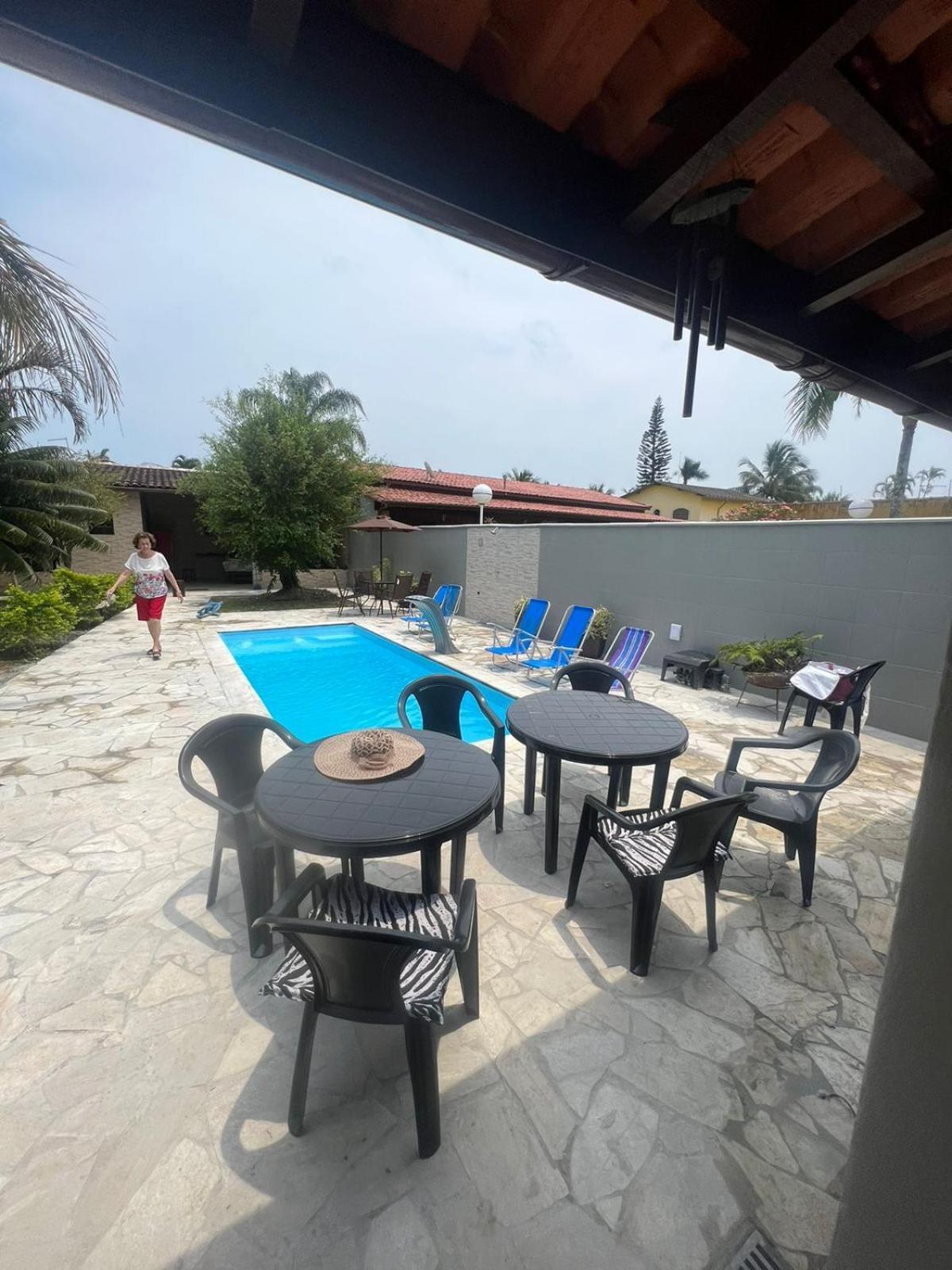 Villa Casa Para Alugar Em Bertioga - Piscina, Wifi E Churrasqueira Extérieur photo